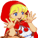 Baby Bonnie Hood portrait